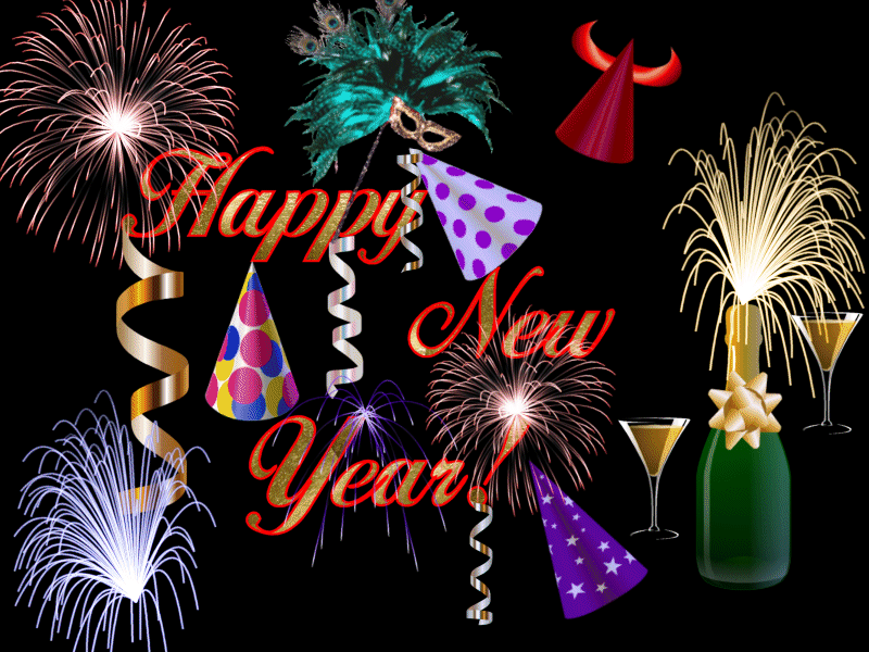 free animated clipart new years eve - photo #15