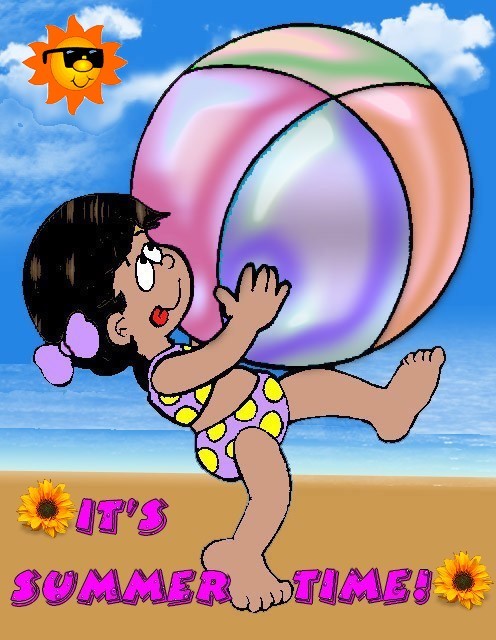 animated clipart summer vacation - photo #41